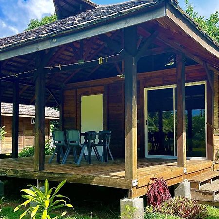 Raiatea - Orion Hoe Bungalow Утуроа Экстерьер фото