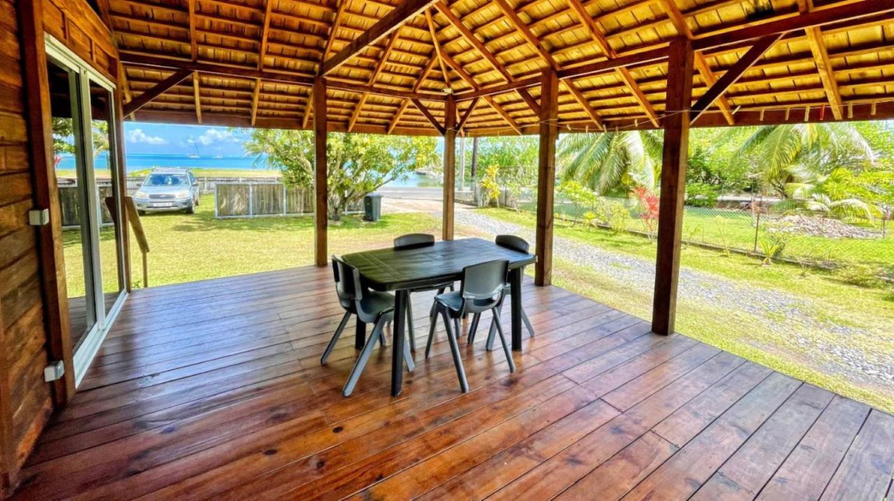 Raiatea - Orion Hoe Bungalow Утуроа Экстерьер фото